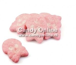 Bubs Bubs - Foam Raspberry Skulls 200 Gram