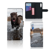 Xiaomi Mi 9 Telefoonhoesje met Pasjes Honden Labrador - thumbnail