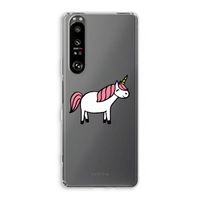 Eenhoorn: Sony Xperia 1 III Transparant Hoesje