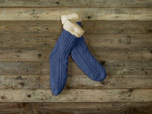 De Witte Lietaer De Witte Lietaer Yamuna Home Socks 35-40 royal blue