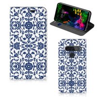 LG G8s Thinq Smart Cover Flower Blue - thumbnail