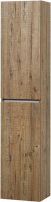 Ben Limara Hoge kast links 35x29x165 cm Sherwood/Aluminium