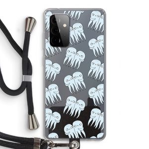 Octopussen: Samsung Galaxy A72 5G Transparant Hoesje met koord