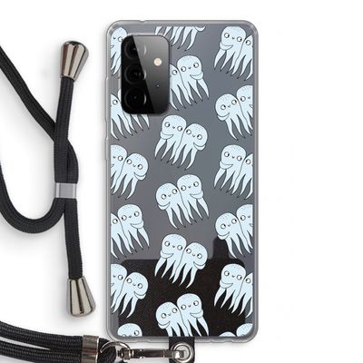 Octopussen: Samsung Galaxy A72 5G Transparant Hoesje met koord