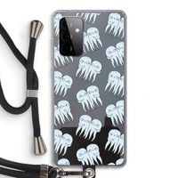 Octopussen: Samsung Galaxy A72 5G Transparant Hoesje met koord
