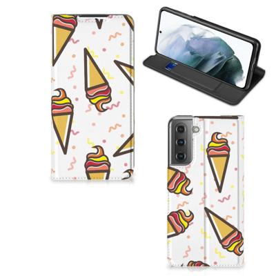 Samsung Galaxy S21 FE | Flip Style Cover | Icecream