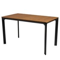 Lesli Living Arezzo tuintafel rechthoek polywood teaklook 130x70 cm - thumbnail