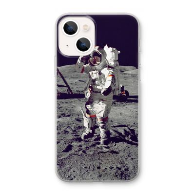 Spaceman: iPhone 13 mini Transparant Hoesje