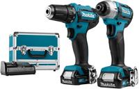 Makita clx224sax1 comboset - accuboor df333 + slagschroever td110 12v 2.0ah li-ion - clx224sax1