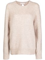 Helmut Lang pull en maille à manches longues - Rose