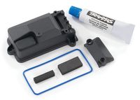 Traxxas - Receiver box cover / foam pads/ seals/ silicone grease (TRX-8224X) - thumbnail
