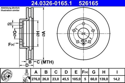 Powerdisc Remschijf 24032601651