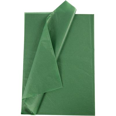 Creativ Company Tissuepapier, vel 50x70 cm, 17 gr, groen, 10 vel/ 1 doos