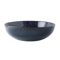 Dutch Rose Sapphire kom 31 cm blauw