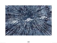 Star Wars Episode VII TIE Fighters Art Print 60x80cm - thumbnail