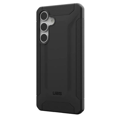 UAGUAG Scout Backcover Samsung Galaxy S24 FE - Black Telefoonhoesje Zwart