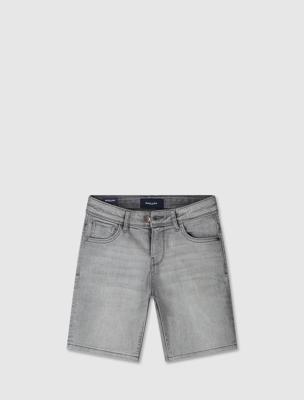 Ballin Zomer jeans short jongens - licht grijs - Jaxx - regular fit