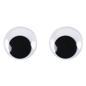 30x Wiebel oogjes/googly eyes 30 mm