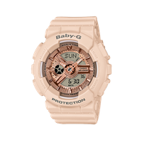 Casio Baby-G Standaard Analoog-Digitale Horloge BA-110CP-4A - Roze - thumbnail