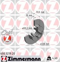 Remschijf Coat Z 600321920