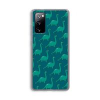 Diplodocus: Samsung Galaxy S20 FE / S20 FE 5G Transparant Hoesje