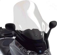 GIVI Windscherm, moto en scooter, D500ST Verhoogd transparant - thumbnail