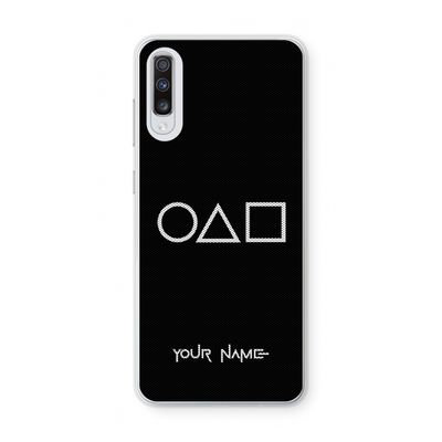 Squid Game: Samsung Galaxy A70 Transparant Hoesje