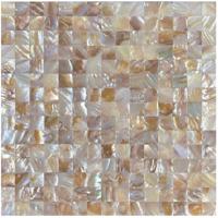 Zelfklevende Mozaïek Tegel - Afimera Mother of Pearl Shell Tiles - Beige - 305x305x3.3mm Zelfklevende Mozaïek Tegel - Afimera Mother of Pearl Shell Tiles - Beige - 305x305x3.3mm