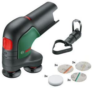 Bosch Groen EasyCurvSander 12 Accu Schijfschuur- en polijstmachine | 12 V | Zonder accu en lader | In doos - 06039C9003