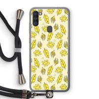 Herfst: Samsung Galaxy A11 Transparant Hoesje met koord