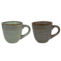 Svenska Living Koffiemok met oor ø9,7x9cm 380ml 6st