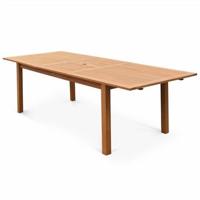 sweeek - Uitschuifbare houten tuintafel 180-240cm