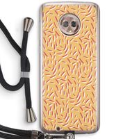 Camouflage: Motorola Moto G6 Transparant Hoesje met koord