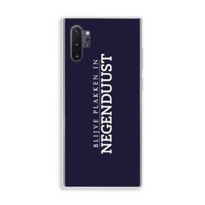 Blijve plakken in Negenduust: Samsung Galaxy Note 10 Plus Transparant Hoesje