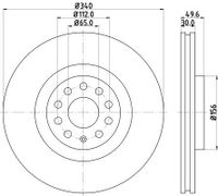 Remschijf 8DD355129241