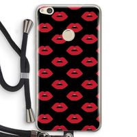 Lips: Huawei Ascend P8 Lite (2017) Transparant Hoesje met koord