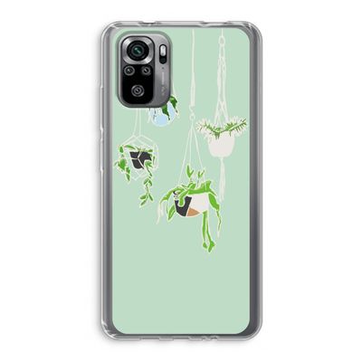 Hang In There: Xiaomi Redmi Note 10S Transparant Hoesje