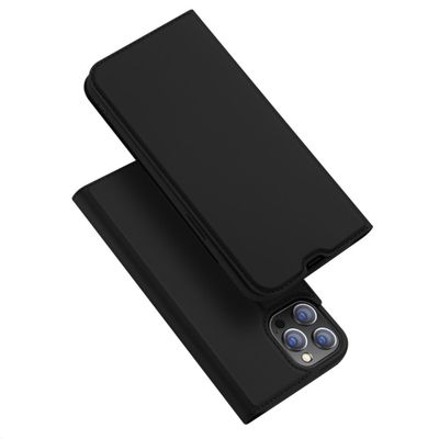 Dux Ducis - Slim bookcase hoes - iPhone 13 Pro - Zwart
