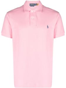 Polo Ralph Lauren polo en coton à logo brodé - Rose