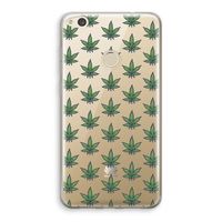 Weed: Huawei Ascend P8 Lite (2017) Transparant Hoesje Weed: Huawei Ascend P8 Lite (2017) Transparant Hoesje