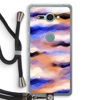 Donkere Wolken: Sony Xperia XZ2 Compact Transparant Hoesje met koord