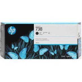HP 738 300 ml zwarte inktcartridge voor DesignJet