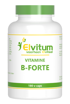 Elvitum Vitamine B-Forte Gistvrij Vegicaps