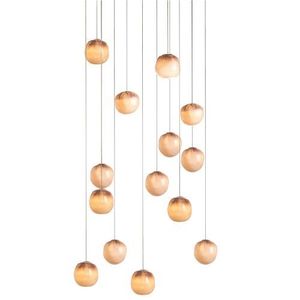 Bocci 84.14 Random Hanglamp - Wit - Ronde plafonkap