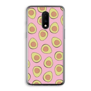 Dancing avocados: OnePlus 7 Transparant Hoesje