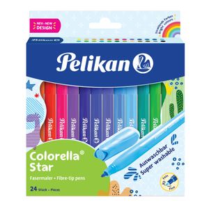 Pelikan 822312 viltstift Verschillende kleuren 24 stuk(s)