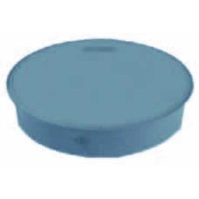Wavin PVC Kap 40 mm - Waterdichte Afsluiting voor Spie-eind, Grijs, Robuust en Weerbestendig