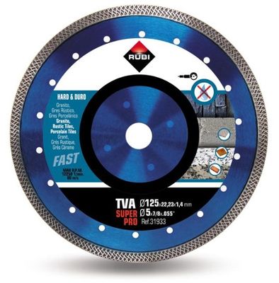 Rubi Diamantzaagblad | TVA Superpro | 125mm - 31933