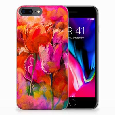 Hoesje maken Apple iPhone 7 Plus | 8 Plus Tulips Hoesje maken Apple iPhone 7 Plus | 8 Plus Tulips