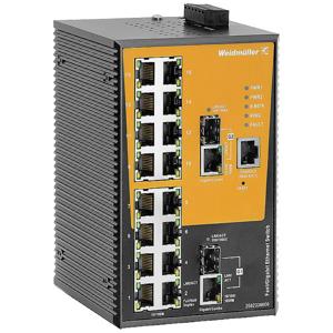 Weidmüller IE-SW-AL18M-16TX-2GC Industrial Ethernet Switch 10 / 100 / 1000 MBit/s